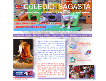 Tablet Screenshot of colegiosagasta.com